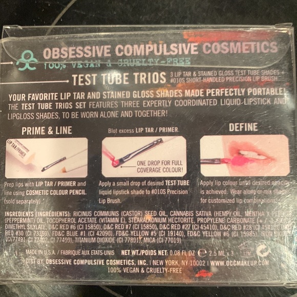 COPY - Obsessive Compulsive Lip Tar Trio - Picture 2 of 2